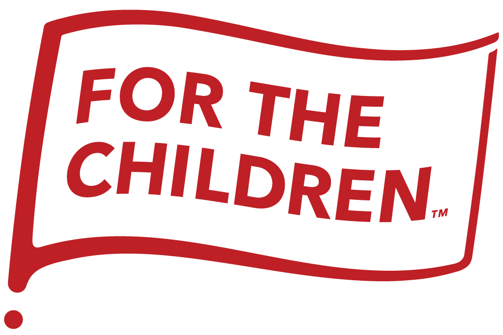 For The Children banner