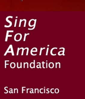 Sing for America Foundation banner