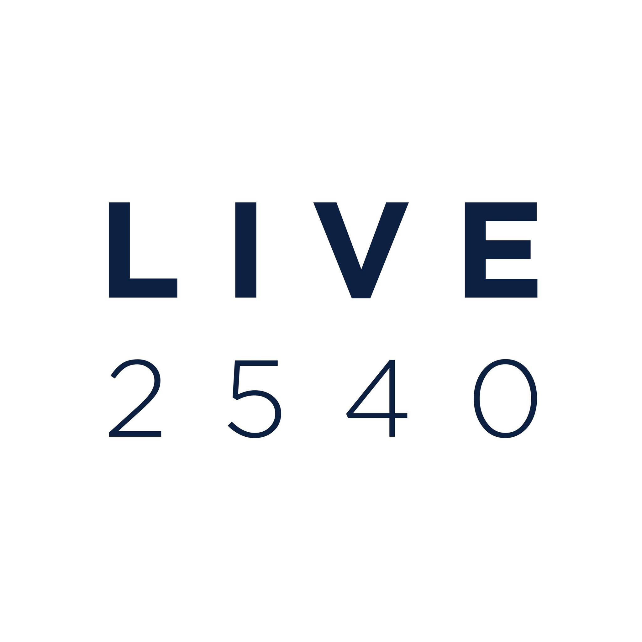 LIVE2540 banner