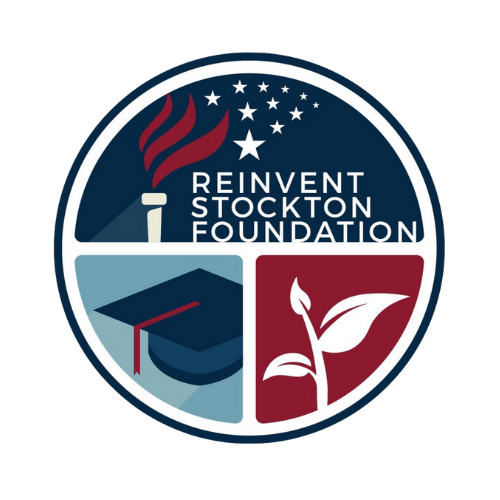 Reinvent Stockton Foundation banner